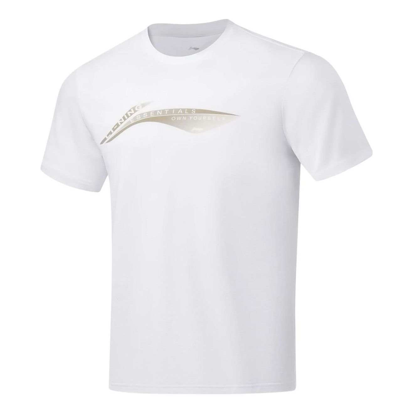 Li-Ning Big Logo Training T-shirt 'White' ATST101-2