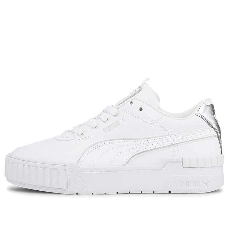 (WMNS) PUMA Cali Sport 'Wabi Sabi - White Silver' 374818-01