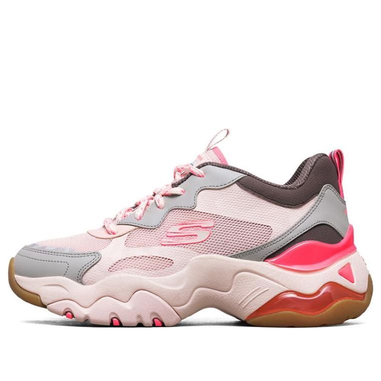 (WMNS) Skechers D'Lites 3.0 Air Running Shoes Red 149085-PKGY