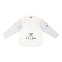 Balenciaga Upside Down Long Sleeve T-Shirt 'White' 698155TMVC99000