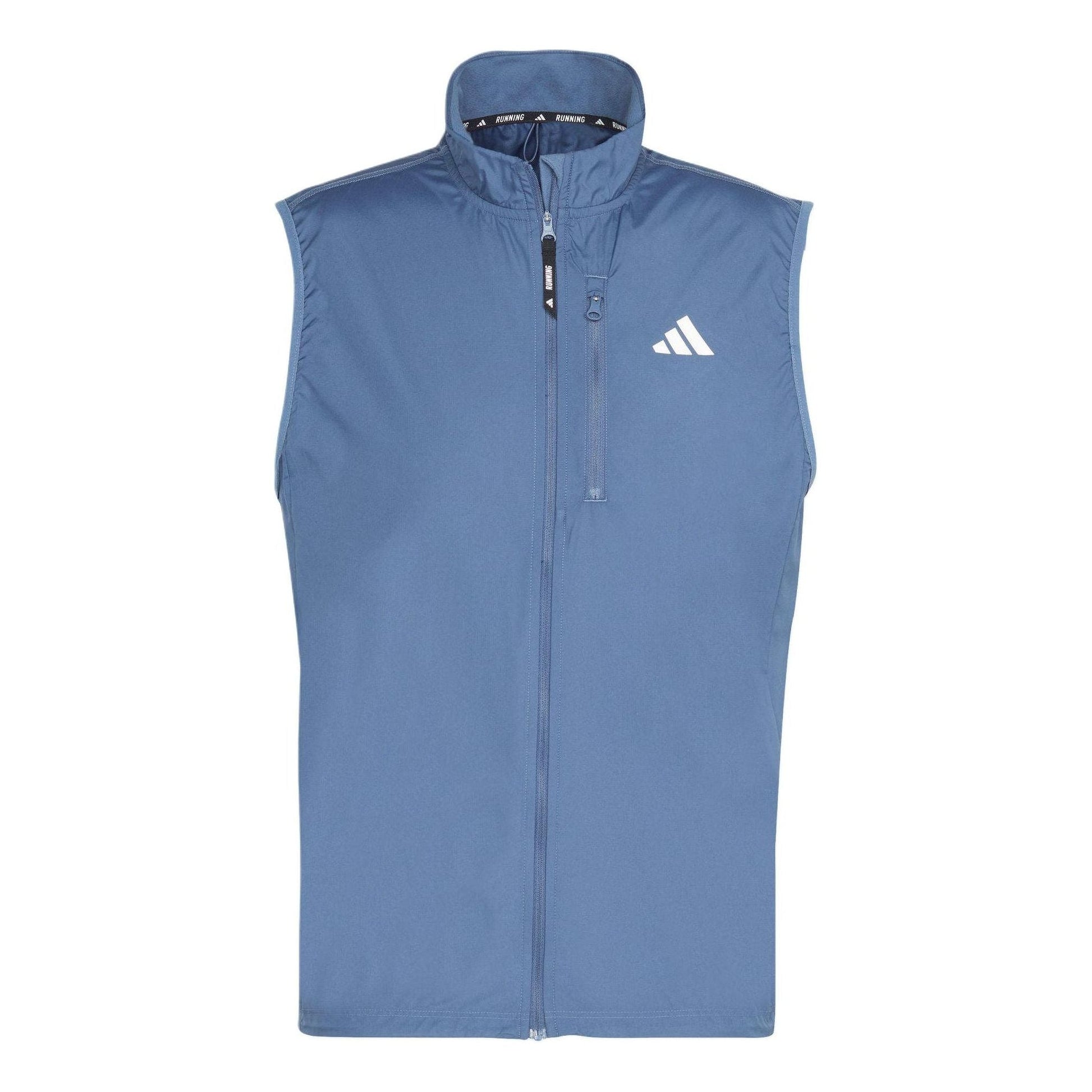 adidas Own the Run Vest Asia Sizing 'Blue' IN1496