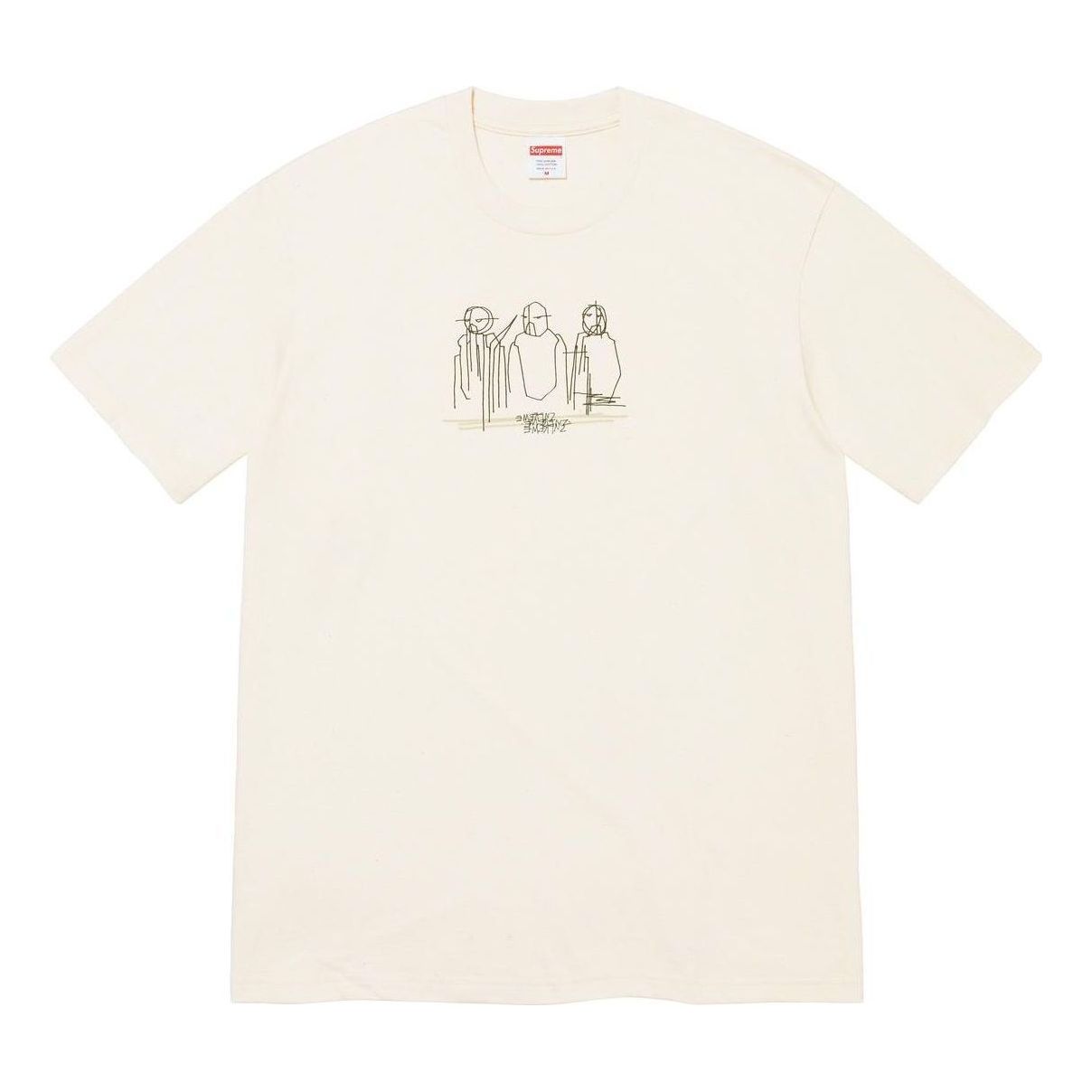 Supreme Three Kings T-Shirt 'Beige Black' SUP-SS23-284