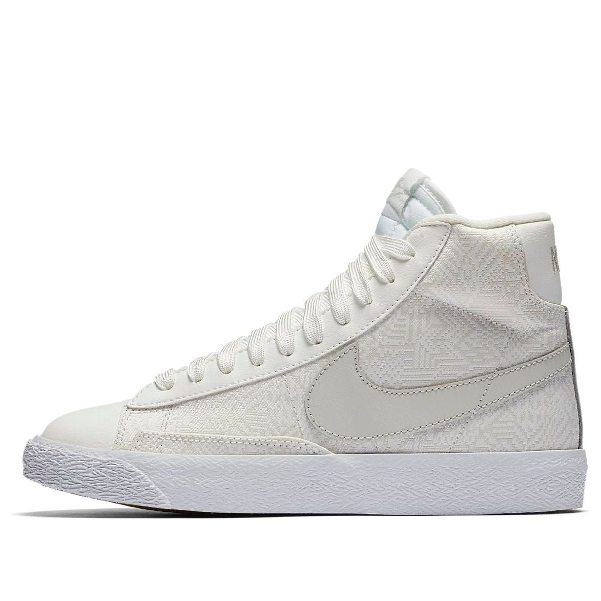(GS) Nike Blazer Mid SE 'White Light Bone Pattern' 902772-100