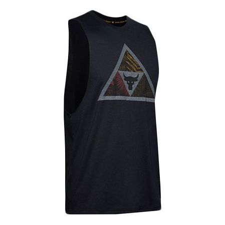 Under Armour Project Rock Mana Tank Top 'Black' 1351589-001