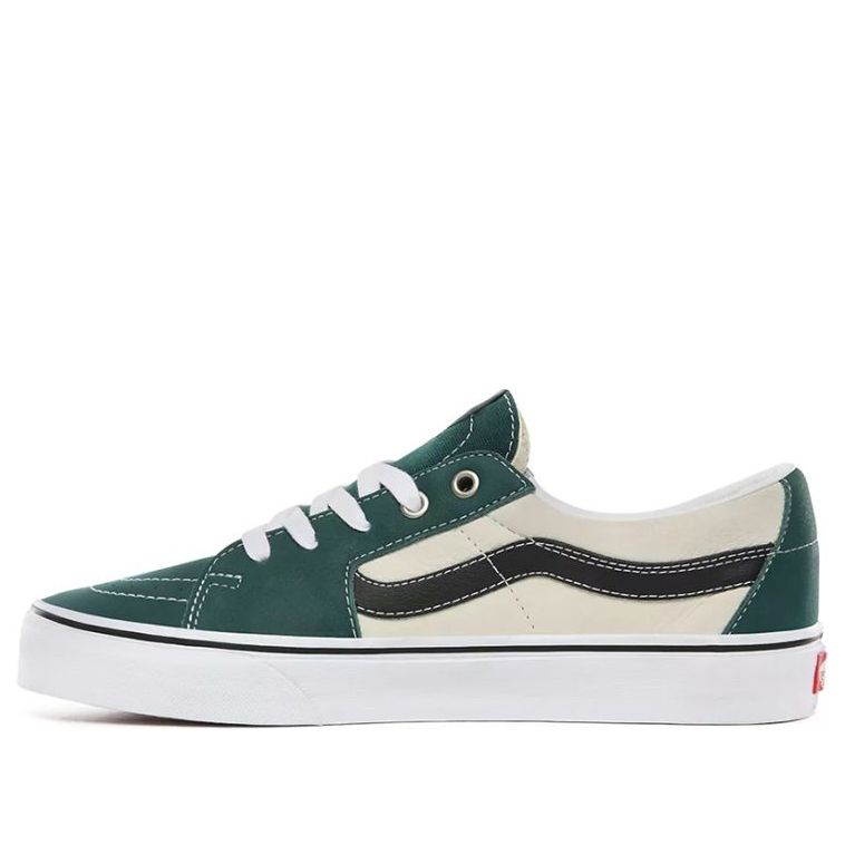 Vans Leather SK8-Low 'Green White Black' VN0A4UUK2V6