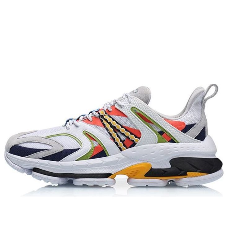 (WMNS) Li-Ning Countflow Adam 'White Yellow Green' AGLP134-1