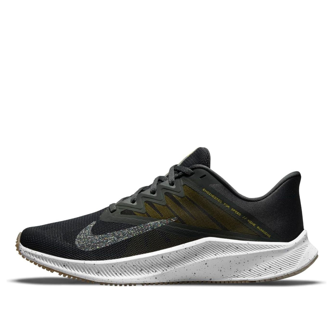 Nike Quest 3 Prm 'Grey Green Yellow' CV0150-015