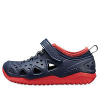 (GS) Crocs Swiftwater Play Shoes 'Navy Red' 204989-410