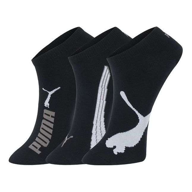 PUMA Sneaker Socks 3 pack 'Black White' 100000495-002
