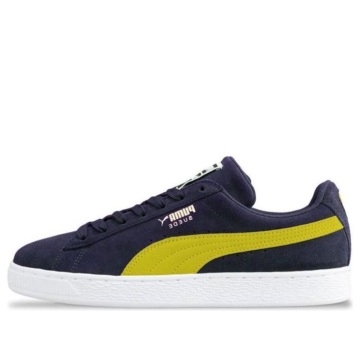 PUMA Suede Classic Shoes Blue/Yellow 365347-51