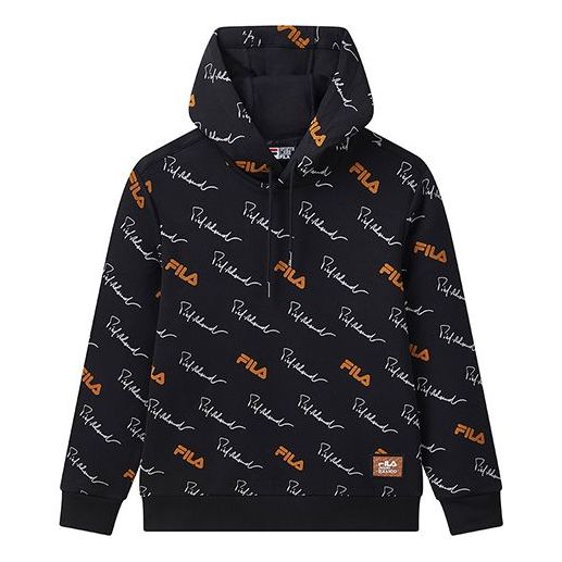 Men's FILA Logo Printing Fashion Casual Black F11M118235F-BK