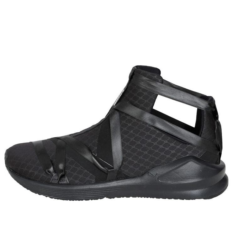 (WMNS) PUMA Fierce Rope Satin 'Black' 190538-02