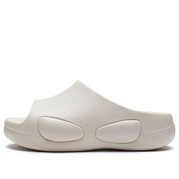 Li-Ning Counterflow Shock Absorption Sports Slippers Unisex 'Cream White' AGAS028-2