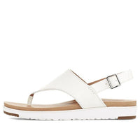 (WMNS) UGG Alessia Cozy Casual Sandals White 1111150-WHT
