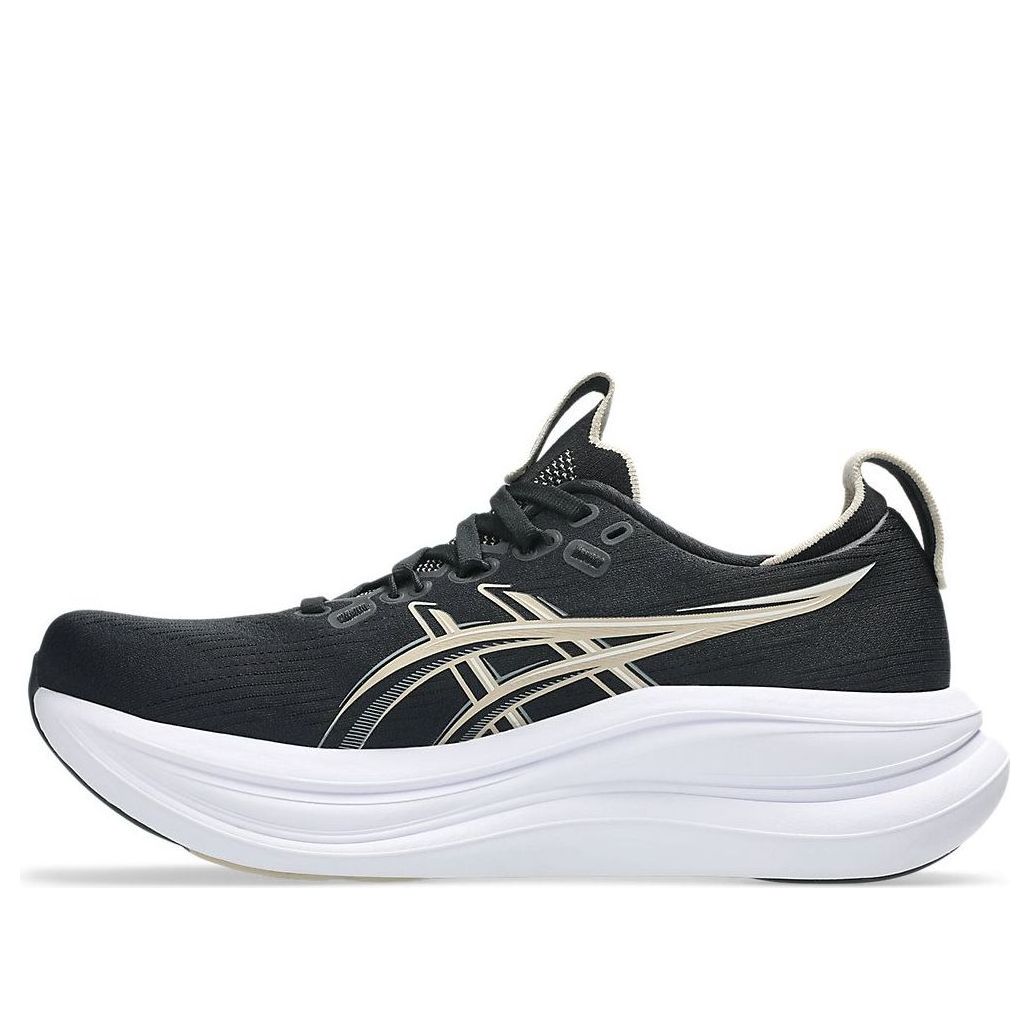 (WMNS) ASICS Gel-Nimbus 28 D Wide 'Black Feather Grey' 1012B917-002