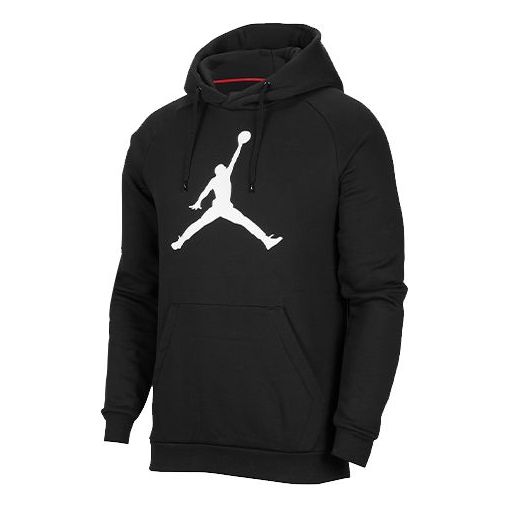 Jordan Chest Large Logo Pullover 'Black' DA6801