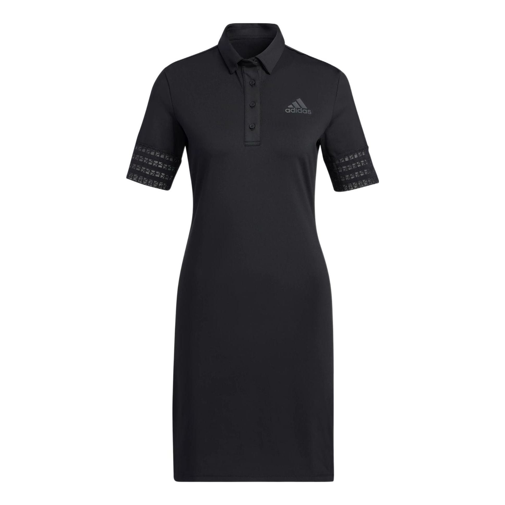 (WMNS) adidas 3-Stripes Lace Detail Dress Asia Sizing 'Black' HA0223