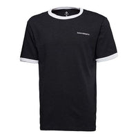 Men's Converse Embroidered Logo Short Sleeve Black 10017344-001