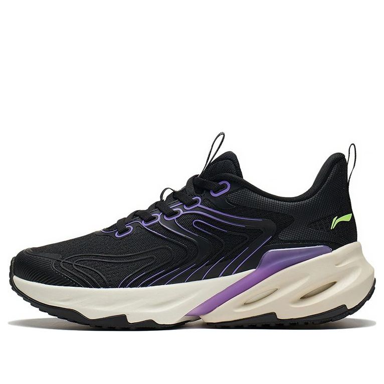(WMNS) Li-Ning Eazgo 'Black Purple' ARES024-3
