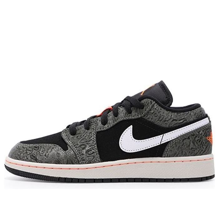 (GS) Air Jordan 1 Low Retro Low 'Camouflage Green' BQ6870-300
