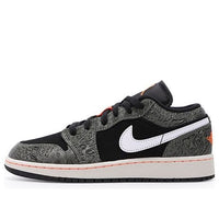 (GS) Air Jordan 1 Low Retro Low 'Camouflage Green' BQ6870-300
