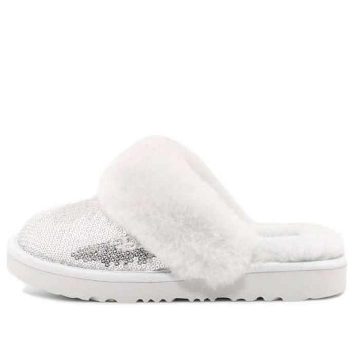 (PS) UGG Cozy II Mirror Ball Slipper 'Silver' 1151772K-SLVR