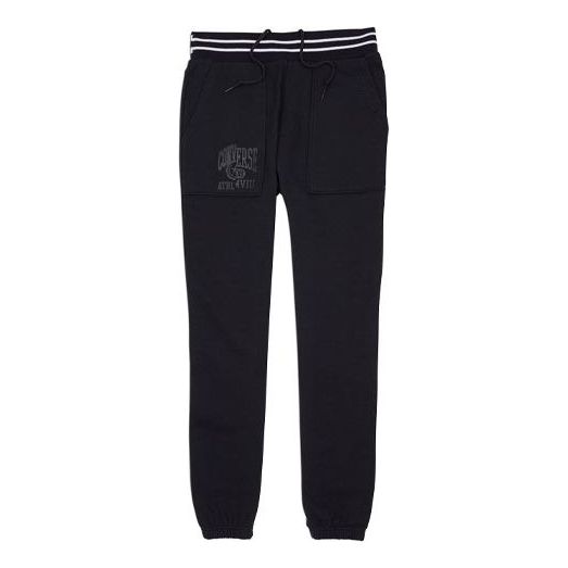 Converse Twisted Varsity Sweatpants Asia Sizing 'Black' 10018340-A03
