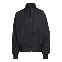 (WMNS) adidas by Stella McCartney Woven Bomber Jacket Asia Sizing 'Black' HG6887