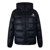 (WMNS) Converse Down Fill Puffer Jacket Asia Sizing 'Black' 10006837-A05