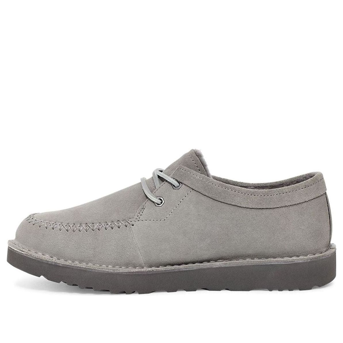 UGG Campout Lace Low Short Boots Gray 1112411-SEL