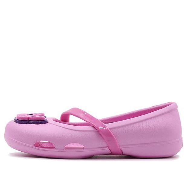 (PS) Crocs Lina Flat Small Casual Pink Sandals 205040-6I2