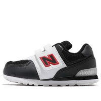(TD) New Balance 574 Low-Top Running Shoes Black/White IV574DSA