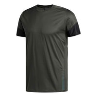 Men's adidas 25/ Running Short Sleeve Brown EI6318