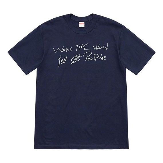 Supreme SS19 Buju Banton Wake The World Tee SUP-SS19-10542