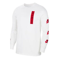 Air Jordan Casual Round Neck Long Sleeves White CN3505-100