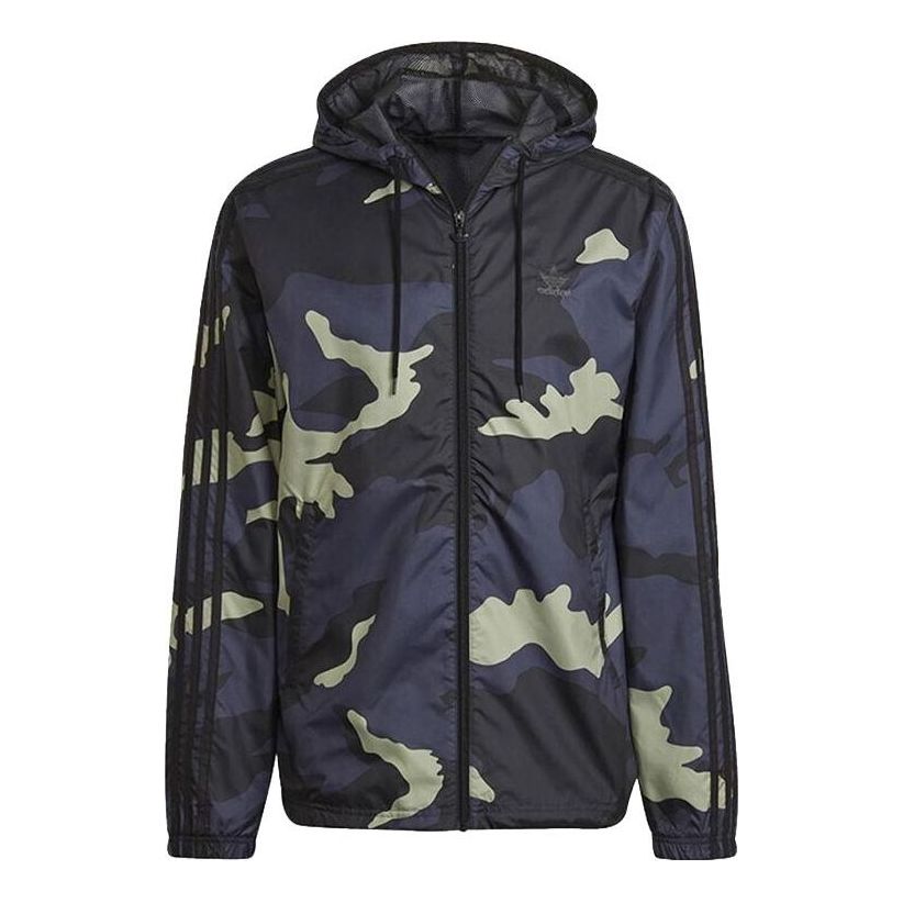 adidas Graphics Camo Windbreaker Asia Sizing 'Camo' HF4876