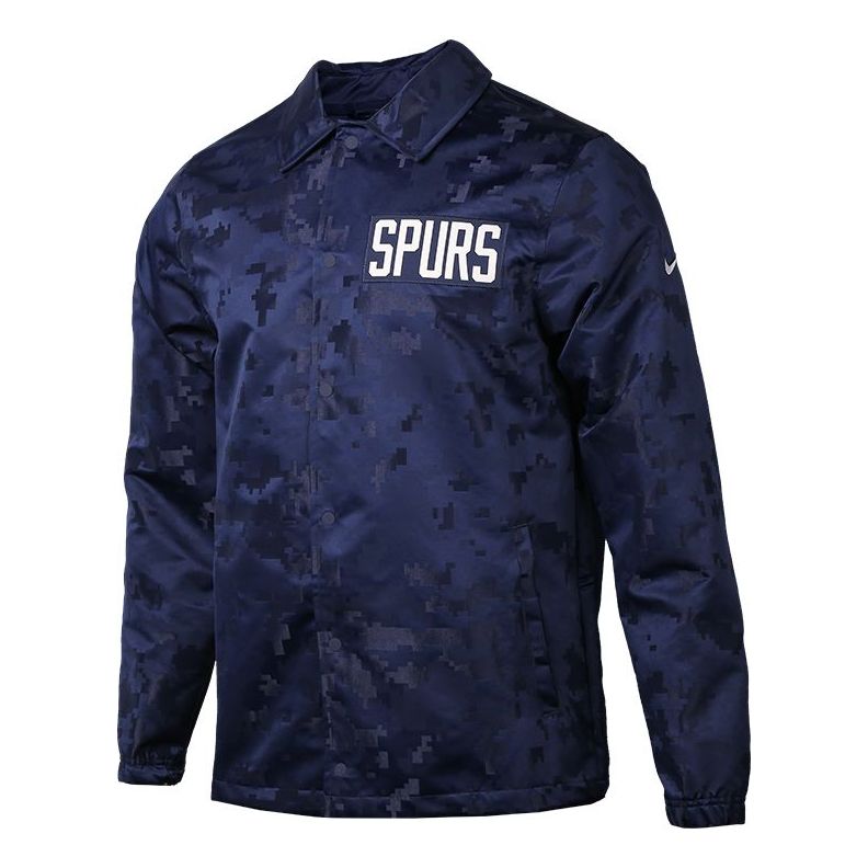Nike Spurs Lapel Football Jacket Men's Camouflage DA2795-429
