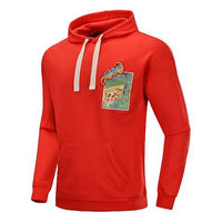 Li-Ning x Disney Fleece Lined Pullover Red AWDQ135-2