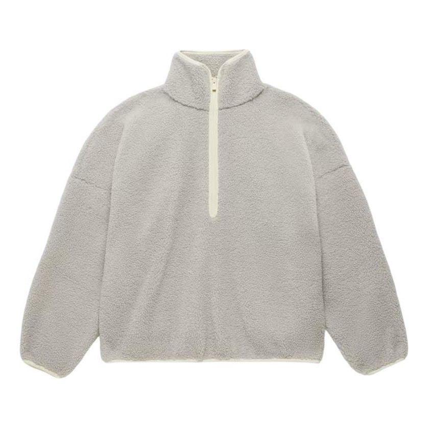 adidas Fear of God Athletics Hike 1/2 Zip Top Asia Sizing 'Sesame' IM6076