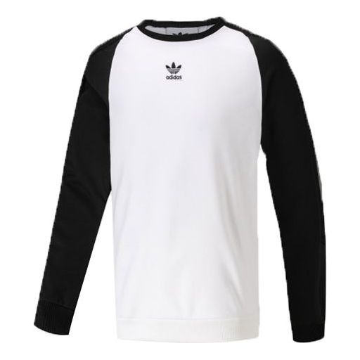 adidas Oe Tape Crew Colorblock Sports Black White FS5023