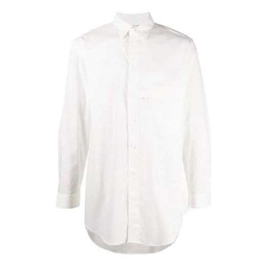 Men's Y-3 SS21 Long Sleeves Shirt White GV4222