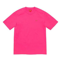 Supreme FW19 Week 1 Small Box Tee Short Sleeve Unisex Rose Red SUP-FW19-420
