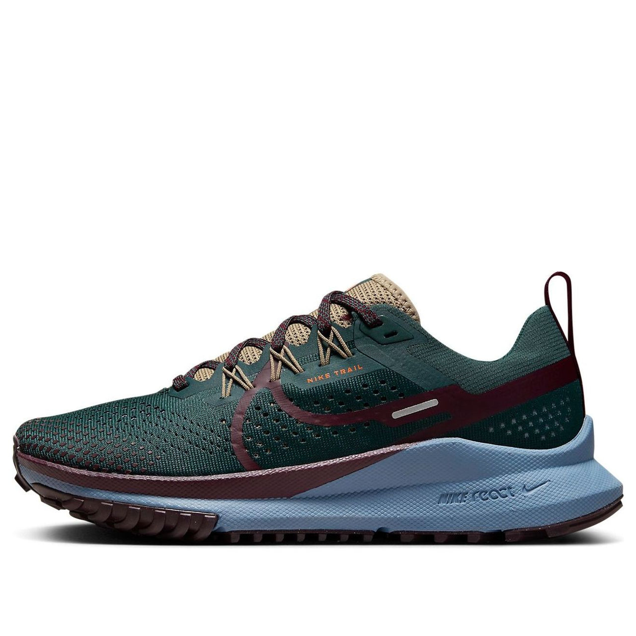 (WMNS) Nike Pegasus Trail 4 Trail-running Shoes 'Green Ashen Slate Night Maroon' DJ6159-301