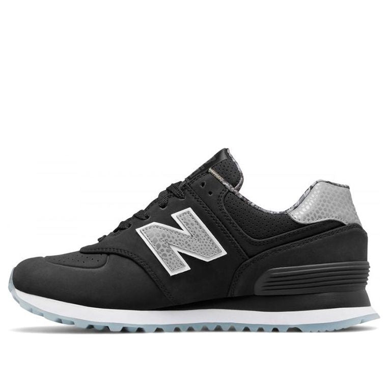 (WMNS) New Balance NB 574 'Black Silver' WL574SYC