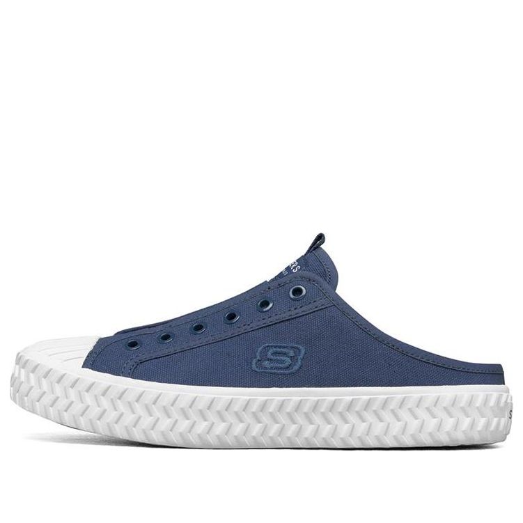 (WMNS) Skechers Street Trax 'Blue White' 155386-NVY