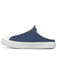 (WMNS) Skechers Street Trax 'Blue White' 155386-NVY