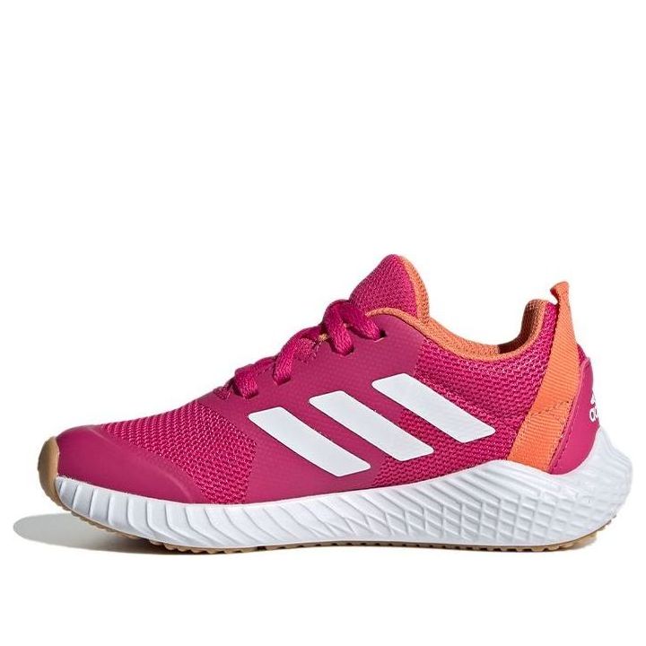 (GS) adidas Fortagym J Shoes Pink/White G27201