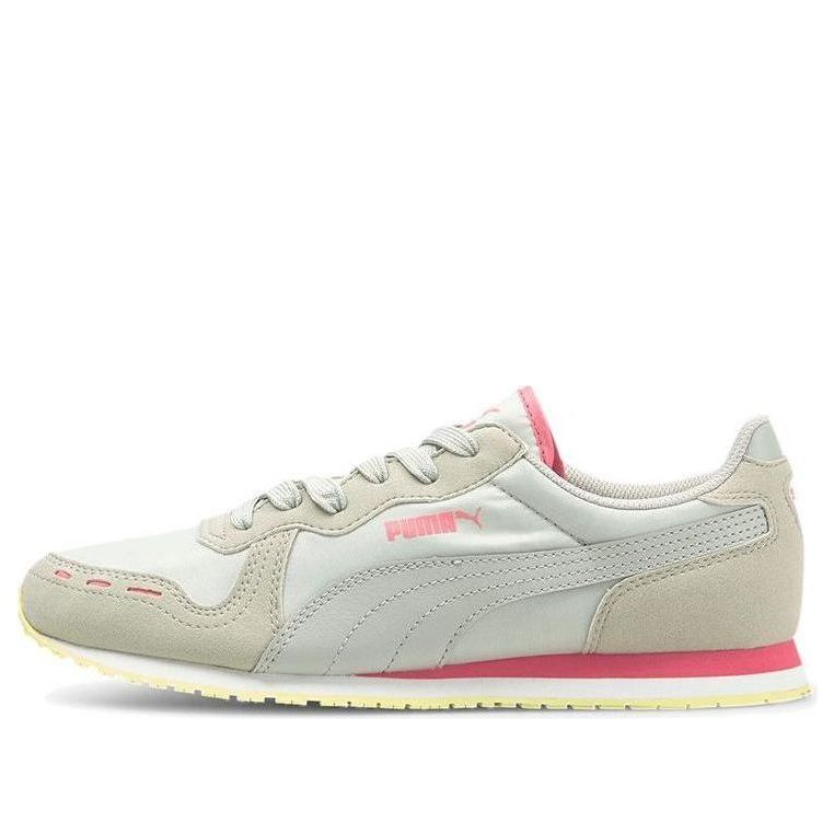 (WMNS) PUMA Cabana Run Sneakers Grey/Pink 374476-09