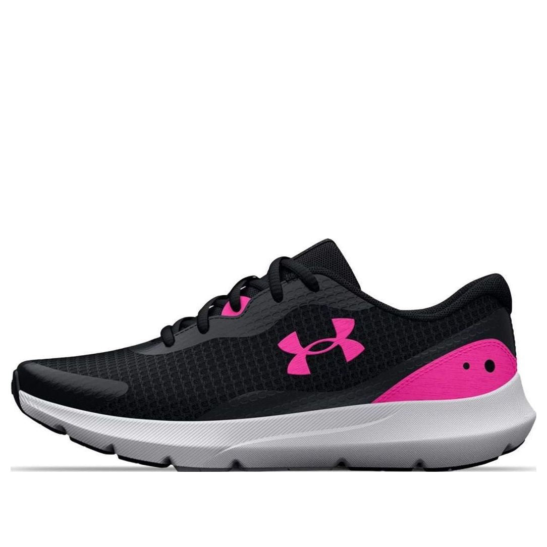 (WMNS) Under Armour Surge 3 'Black Rebel Pink' 3024894-004