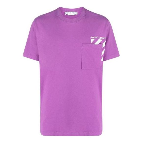 Off-White Diag Print Tee OMAA128S23JER0013601